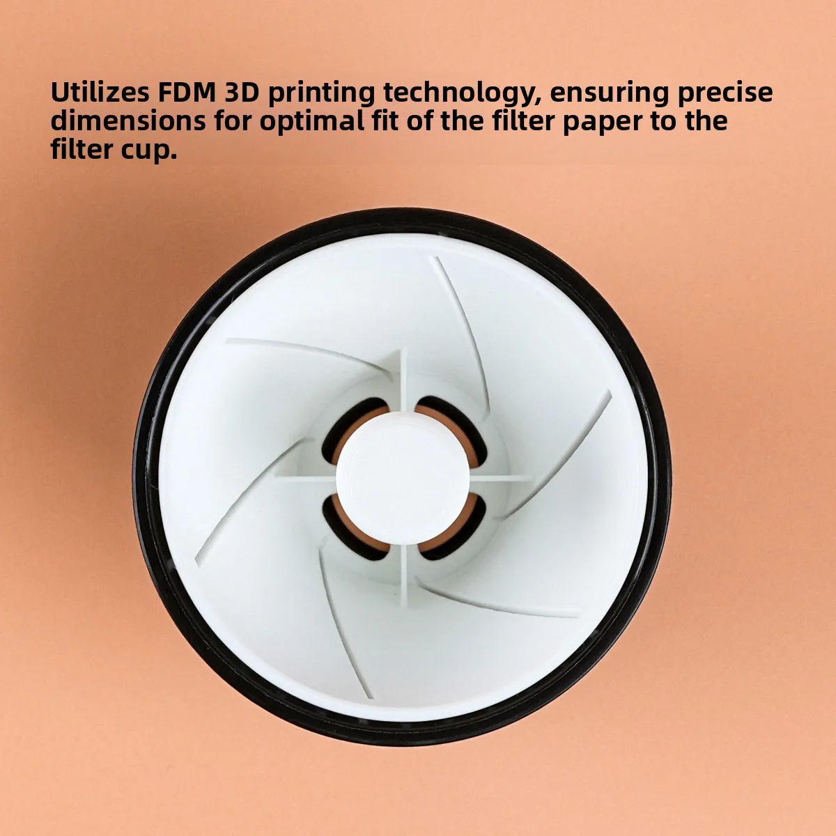  George Captain Solo Hand-Poured Coffee Filter Cup Flat Bottom Paper Press Coffee Brewing Tool Non-Handmade Kitchenware