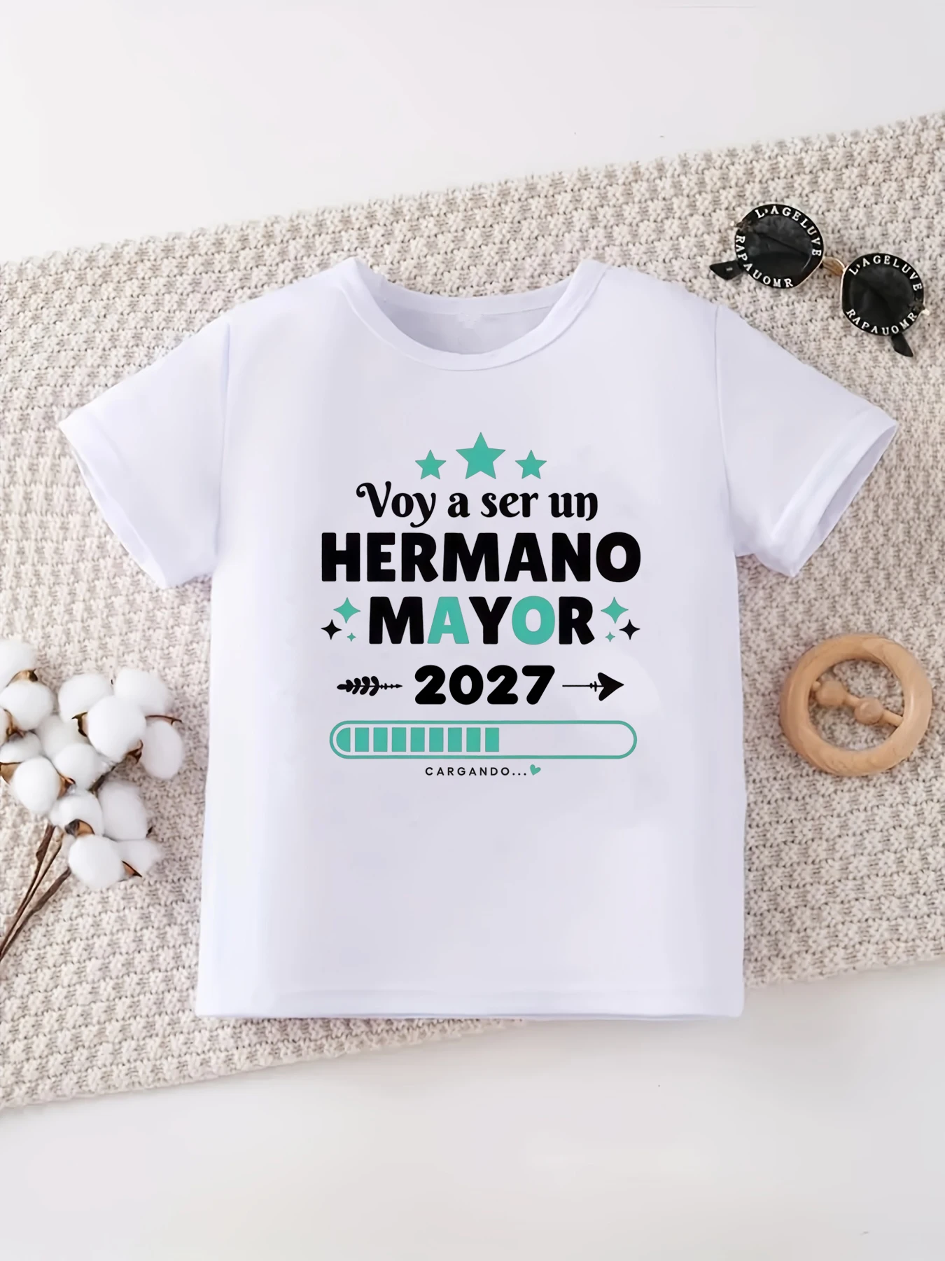 I'M Going To Be A Brother 2027 Printed T Shirt Boys Kawaii Kids Clothes Pregnancy Announcement T-Shirt Tops