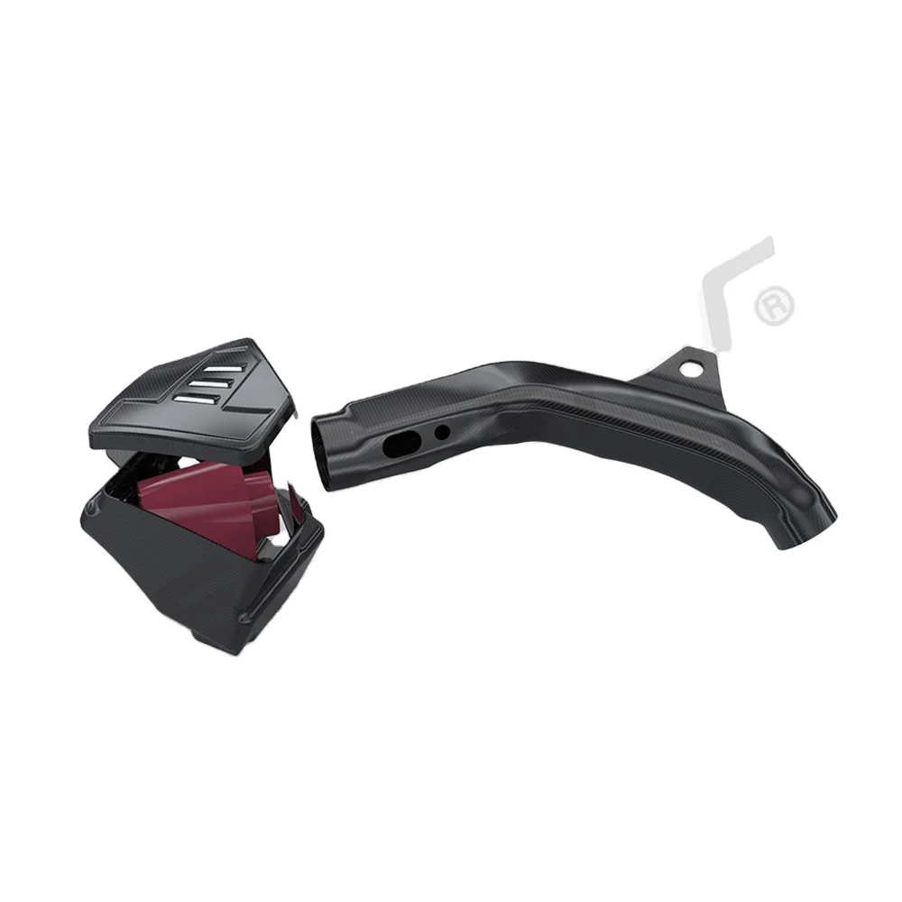 

EDDY High Flow Air Intake Dry Carbon Fiber Cold Air Intake With Pipe For BMW M2 M240i F87 N55 3.0T Original Positon