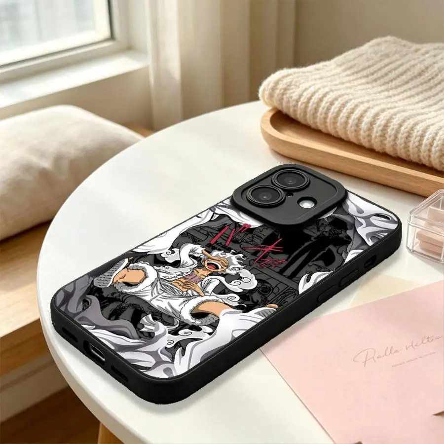 Case for Apple iPhone 17 Pro Max 13 Air 16 12 Plus 14 11 15 Pro TPU Phone Cover O-One Piece Luffy 5 Gear view 5
