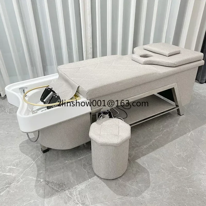 Silla de champú para cabezal de ducha, estilista de cabello, circulación de agua, cama de lavado, salón de peluquería, paquete de envío, tarifa