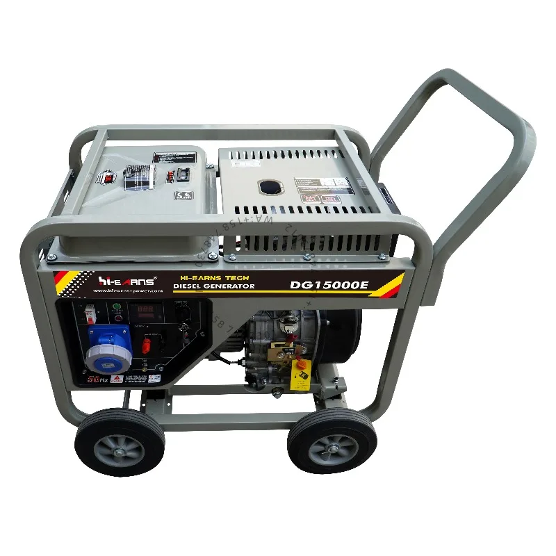 

Hot Selling 1105FDE Engine 10KW Air-cooled Single Cylinder Portable Die sel Generator