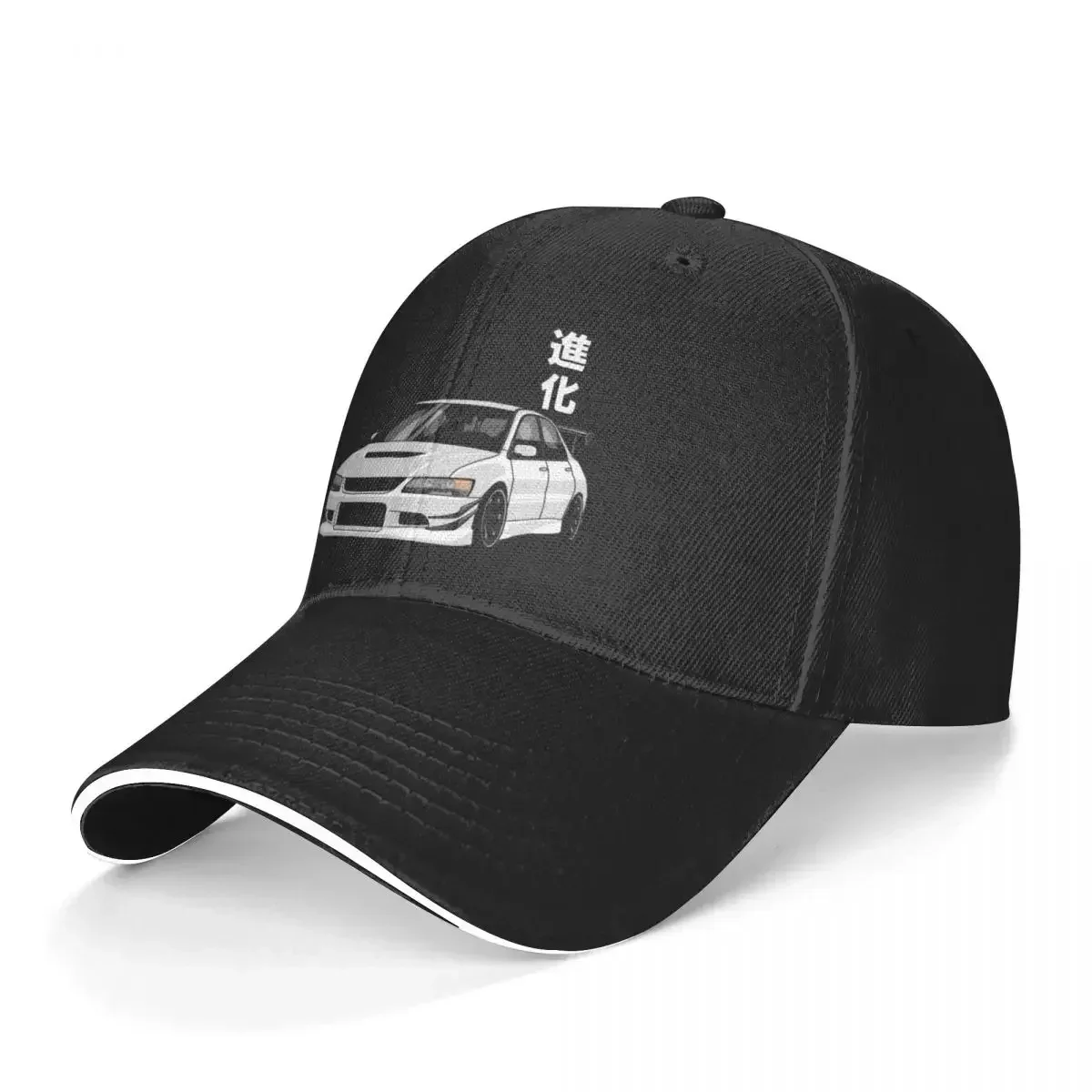 Unisex Cotton Cap For Women Men Evo Car Evolution Lancer 4G63 IX VIII 8 9 Fashion Baseball Cap Adjustable Outdoor Streetwear Hat