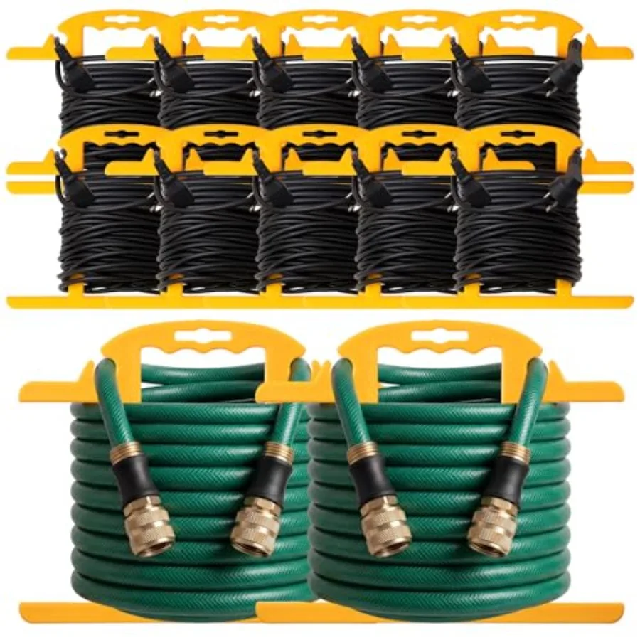 

Pcs Heavy Duty Extension Cord and Hose Reel with Carrying Handle, Durable ABS H-shape Design Fits 0Feet Cord Cable or Water Hos