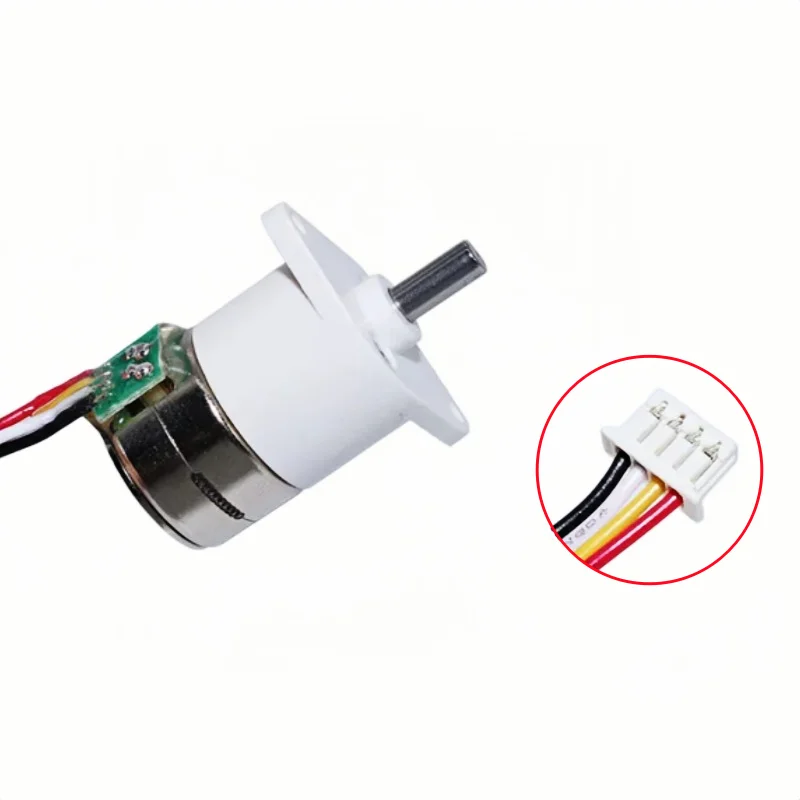 12GA-15BY Micro Brushless Stepper Motor 2 Phase 4 Wire Full Metal Gear Reduction Motor DC 5V12V Small Motor For DIY Robot Model