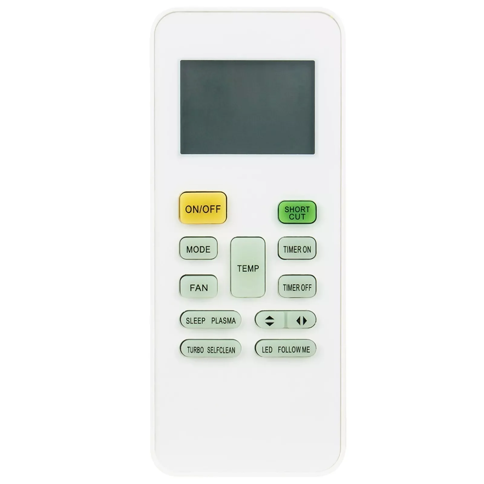New RG52A2/BGEF For Midea LCD AC Remote Control RG52A8/BGEF With Heat