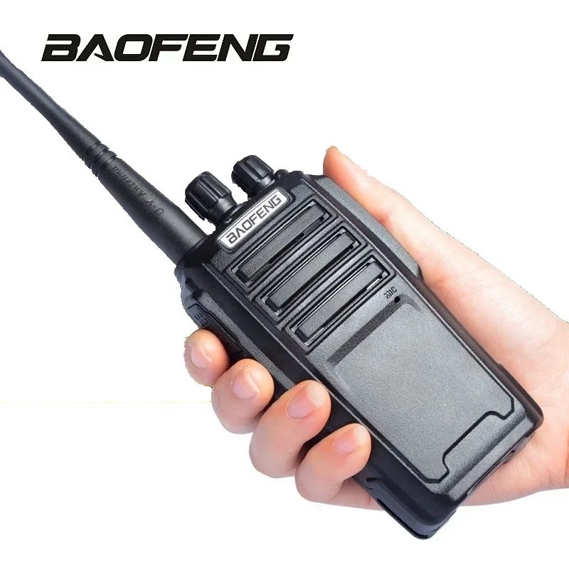 

BAOFENG UV-6 Two Way Radio 136-174Mhz 400-480MHZ UHF VHF 8W Power HAM Radios Transceiver & PTT Headset Travel Hiking Camping