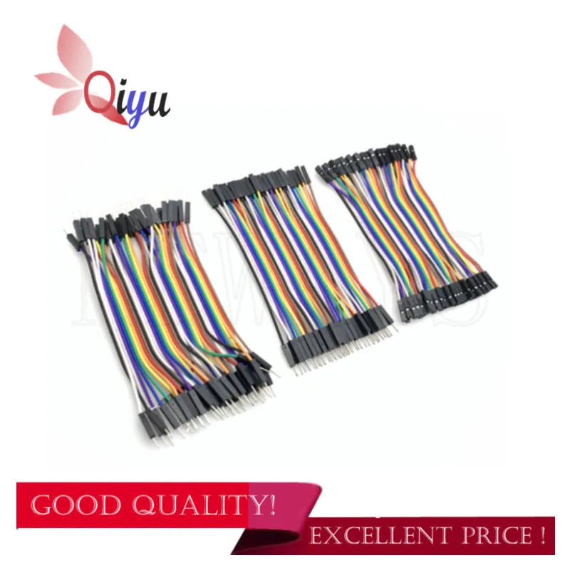 10 cm, 20 cm, 30 cm, 40pin DuPont rainbow cable public wire bus head reinforcing wire connecting wire connecting wire PCB board