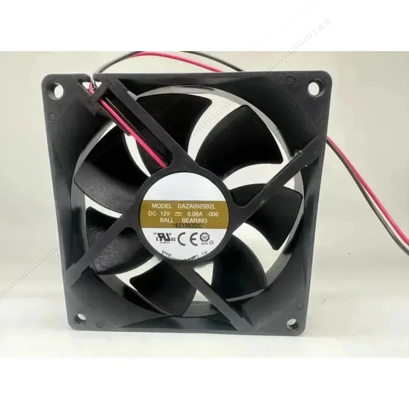 

W Оригинальный 9225 DAZA0925B2L DC12V 0,08A 92*25 мм Бесшумный осевой вентилятор