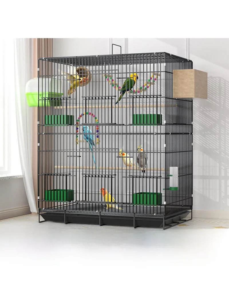 Nova Gaiola Ecológica de Luxo para Gatos e Animais de Estimação, Grande, de Camadas Múltiplas, Duplo Andar, com Design de Pel...