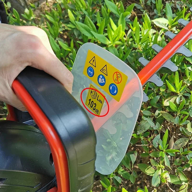 

Electric hedge trimmer household hedge trimmer garden pruning machine pruning shears flowers and grass greening 850W