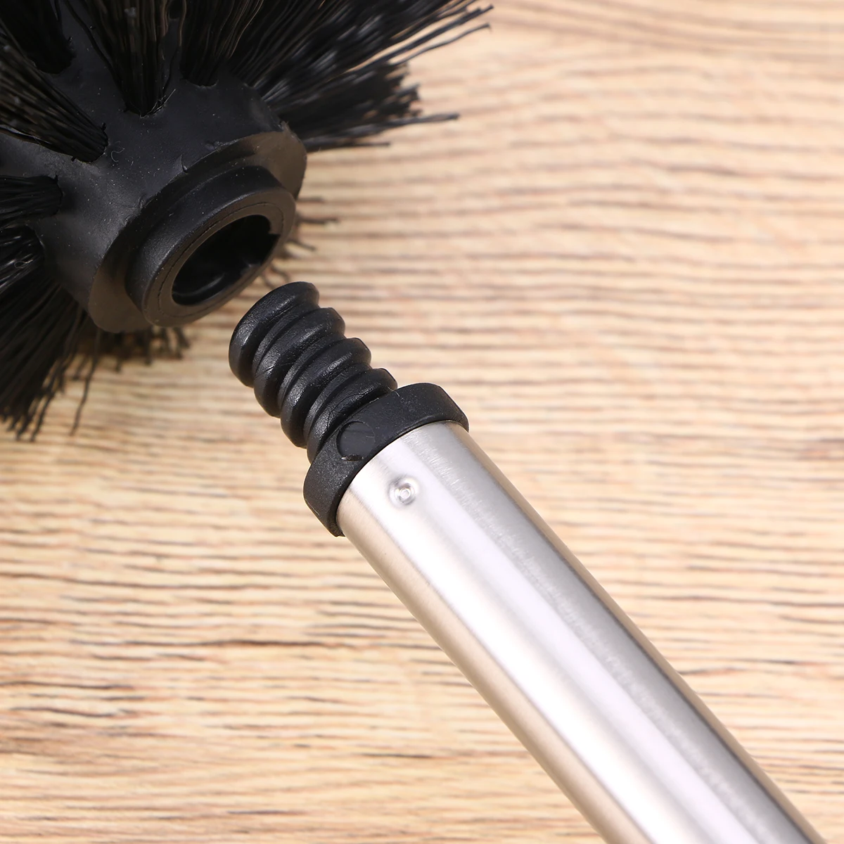 

2Pcs Toilet Brush Hard Bristle Stainless Steel Handle Ergonomic Grip Bathroom Cleaning Scrubber for Toilet Bowl Kitchen