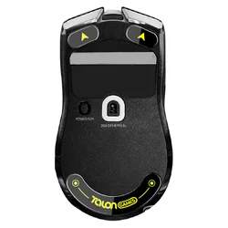 TALONGAMES Glass Mouse Feet Compatible With Razer Viper V2 Pro Wireless Mouse Customized Round Curved Edge Mouse Glass Skates