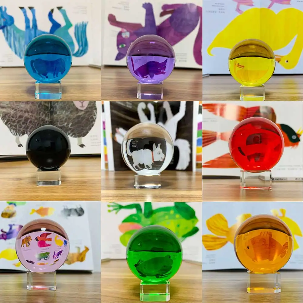 Crystal Ball Photography Glass Ball Magic Ball  Home Feng shui Ornament  Decors kids Birthday Gift home table Decor (30/40MM)