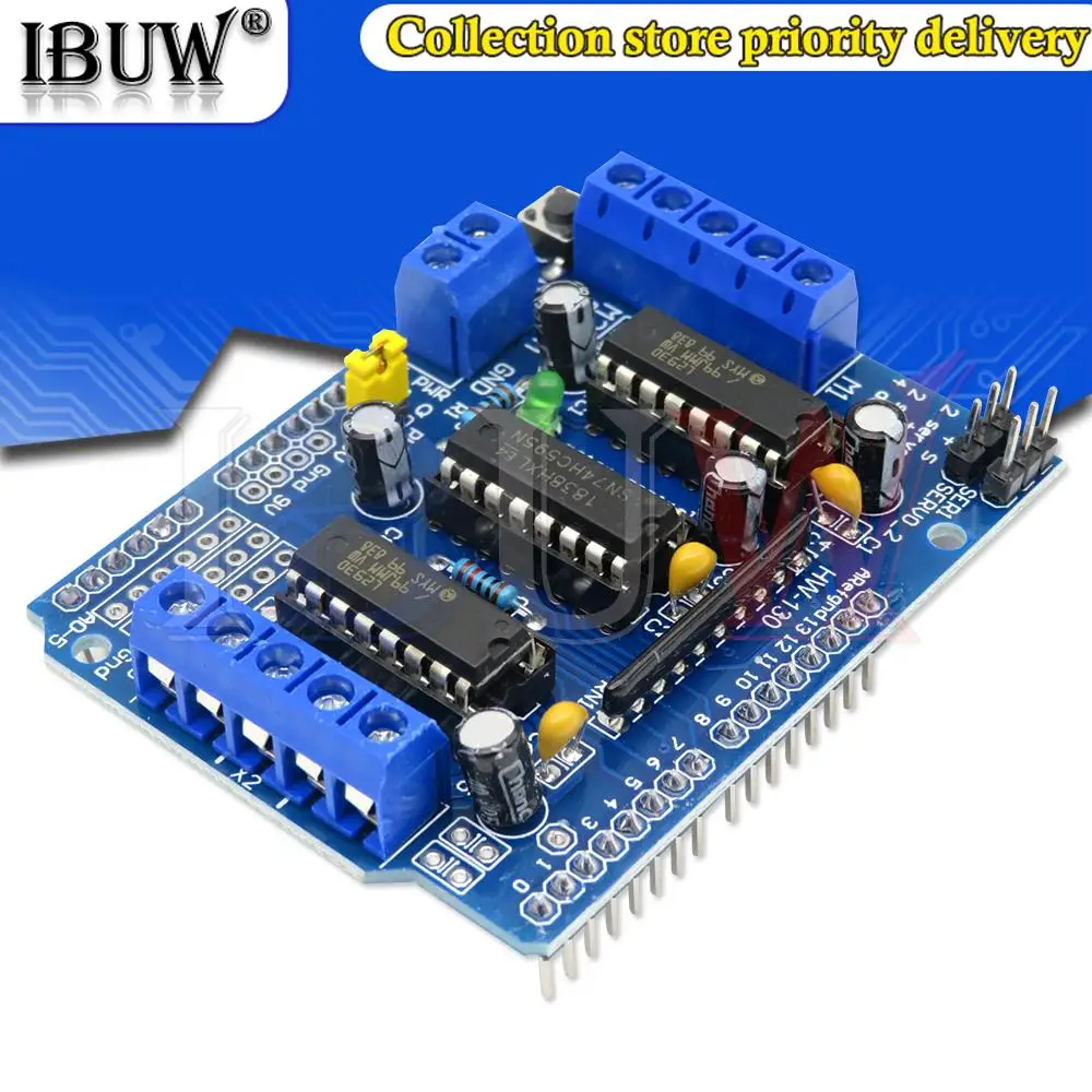 L293D płyta rozszerzeń napędu silnika do sterowania silnikiem Arduino