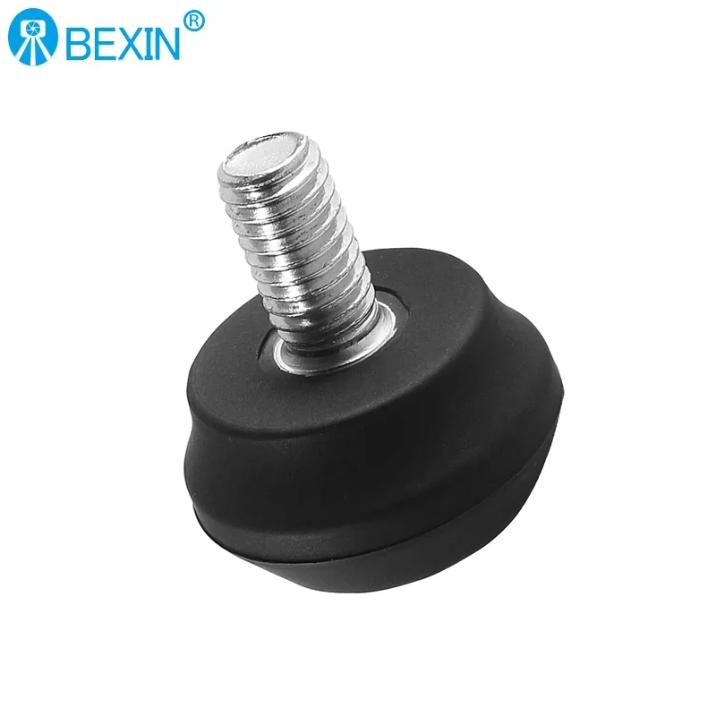 BEXIN FT-10 Universal 3/8 Screws Tripod Monopod Foot Pad Plastic Tapered Rubber Anti-Slip Feet Pad for Tripod Monopod Feet Parts
