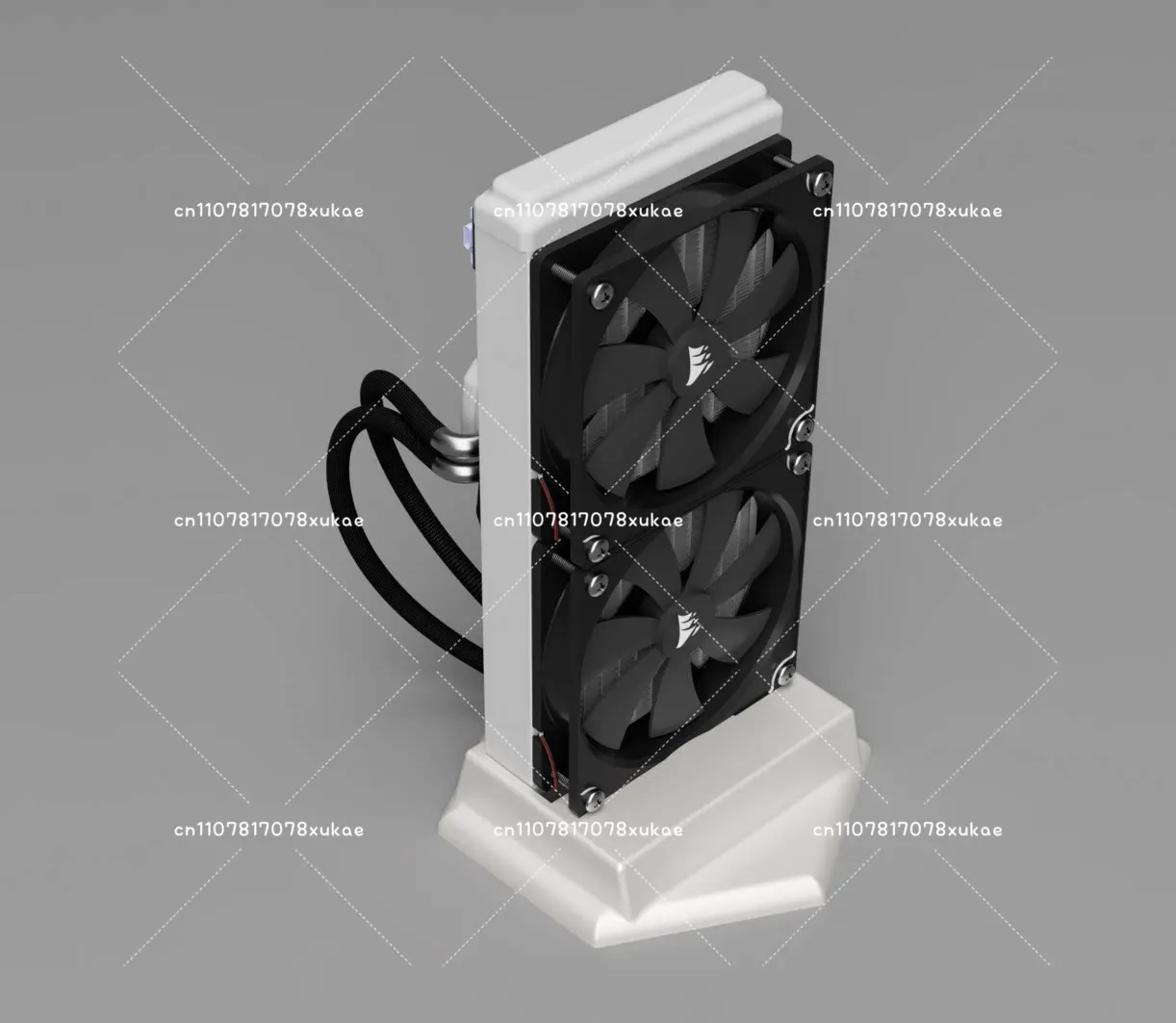 3D Printed External Water Cooling Bracket