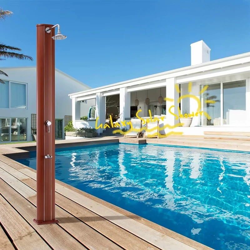 30L Solar Outdoor Shower, Large Capacity Water Tank,Easy To Install, OEM ODM Supported For Garden Swimming Use