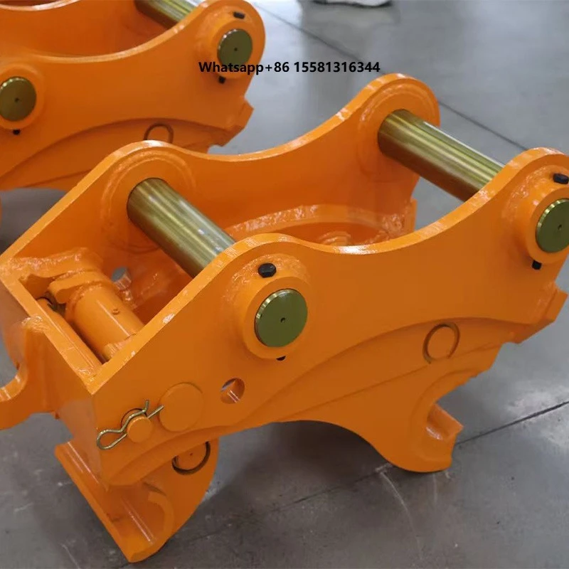 OEM HS Hydraulic Quick Hitch Excavator Coupler for 0.5-12Ton Excavators Tilting Quick Hitch Coupler Mini Excavator Attachments