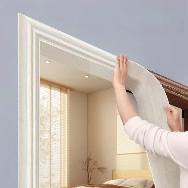 

Door frame edge patching, door frame damage repair, frame strip, self-adhesive ugly concealment decorative wood grain stickers