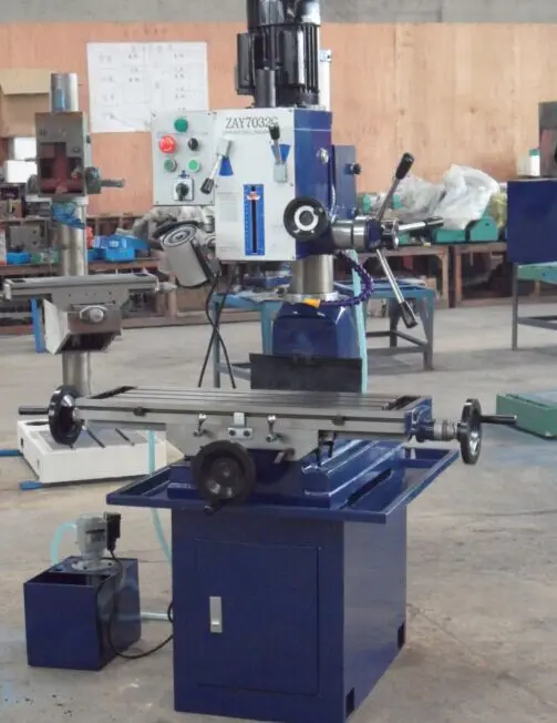ZAY7032G Gear Head Manual Bench Drilling Milling Machine for Precision Work