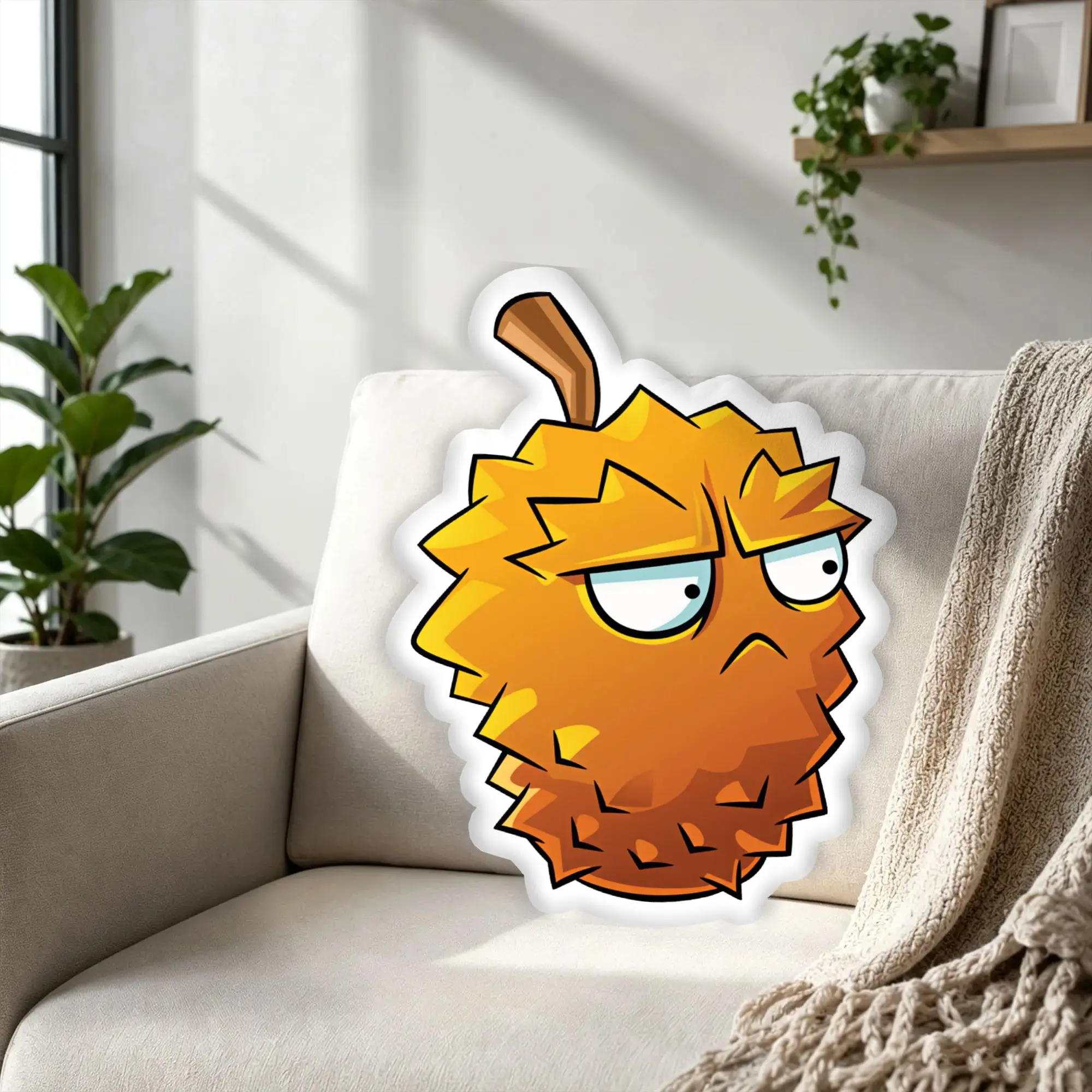 Custom Z-Zombies Hot Game Pillow Happy Cartoon Funny Soft Cushion Personalized Throw Pillows For Sofa