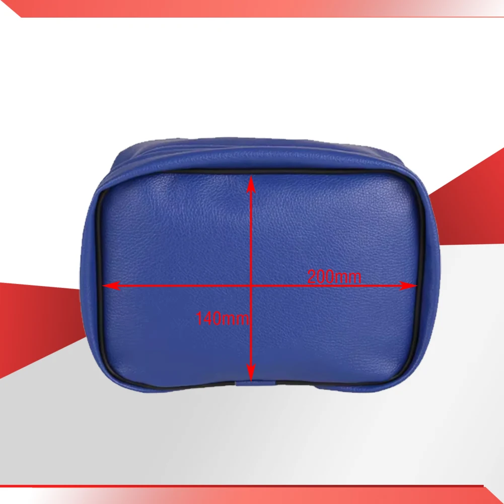 Off Road Motorcycle Rear Tool Bag Tail Kit Storage PU Leather Waterproof Durable For Honda CRF150 CRF250/450 XR250R XR350R XR600