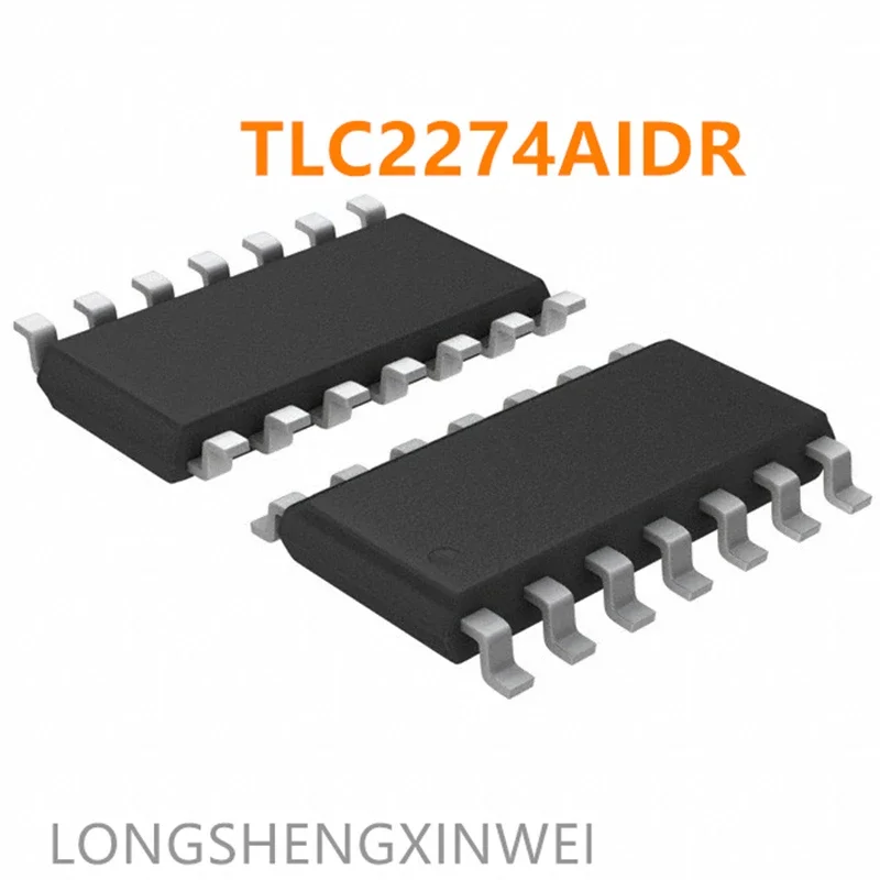 1PCS Original TLC2274AIDR TLC2274A 2274AI SOIC-14 Rail-to-rail Four-channel Operational Amplifier Chip