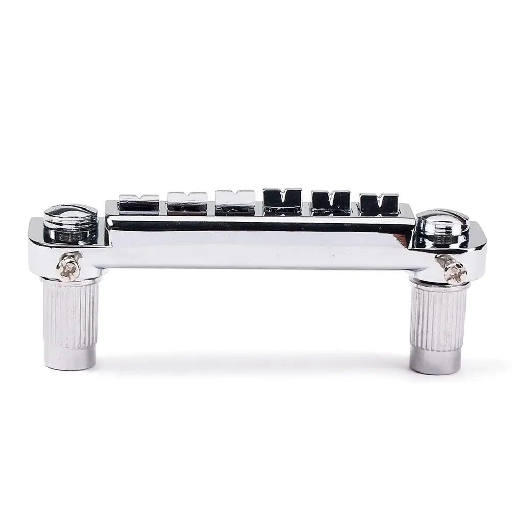 

Electric Guitar Bridge Kit Zinc Alloy Wraparound Saddle Tailpiece Studs Bushings Adjustable Replacement Parts Guitar Accessories