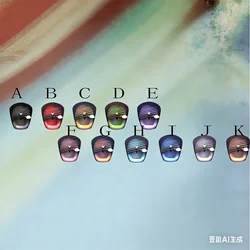 BJD Eyes doll Metallic effect eyes 10mm-24mm doll acrylic eyes for 1/8 1/6 1/4 1/3 BJD SD doll accessories 10mm-24mm doll eyes