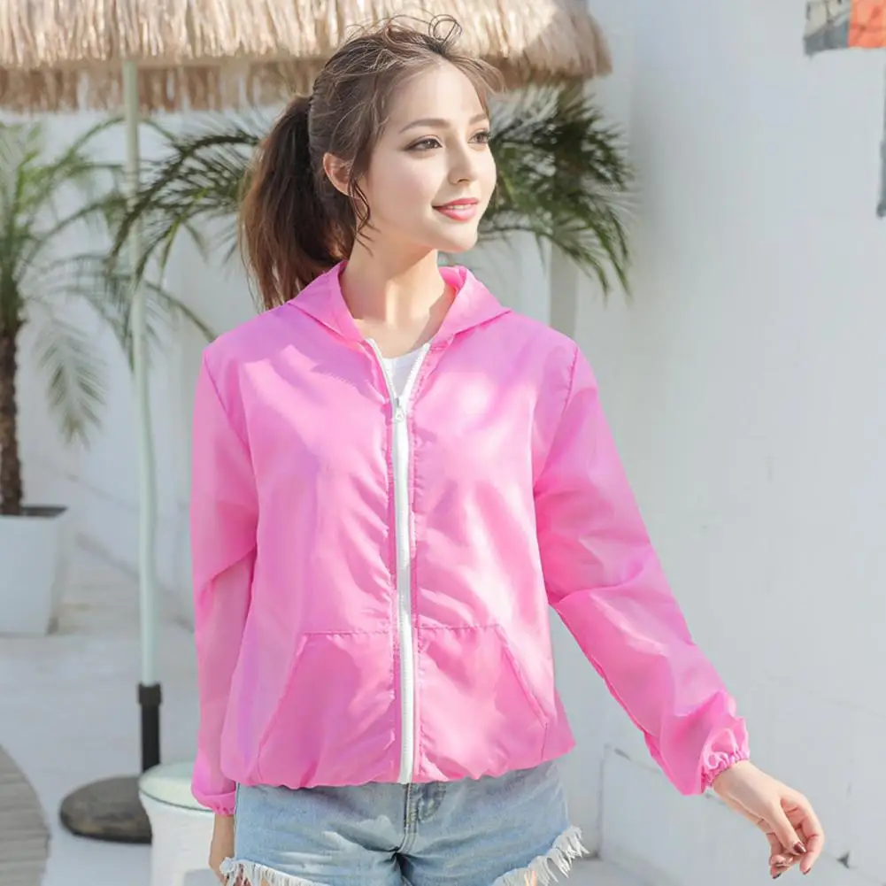 Sun Protective Clothing Sun Protection Coat Women's Sunscreen Cycling Jacket with Technology Uv Protection for Spring