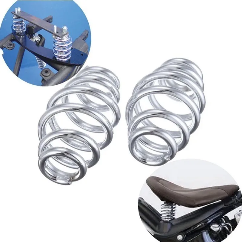 

Motorcycle Torsion Solo Seat Springs For Harley Sportster XL 883 1200 Bobber Chopper Cafe Racer Custom