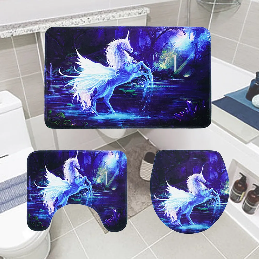 

toilet mat closestool mat set toilet rug set bathroom mat toilet floor mat set