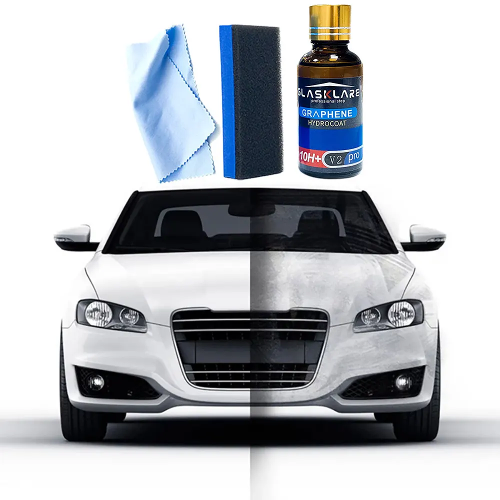 Graphene Car Ceramic Coating 10H+ German Liquid Glass Nano Super Hydrophobic Car Plating Anti-Scratch Car Polish Exterior Care