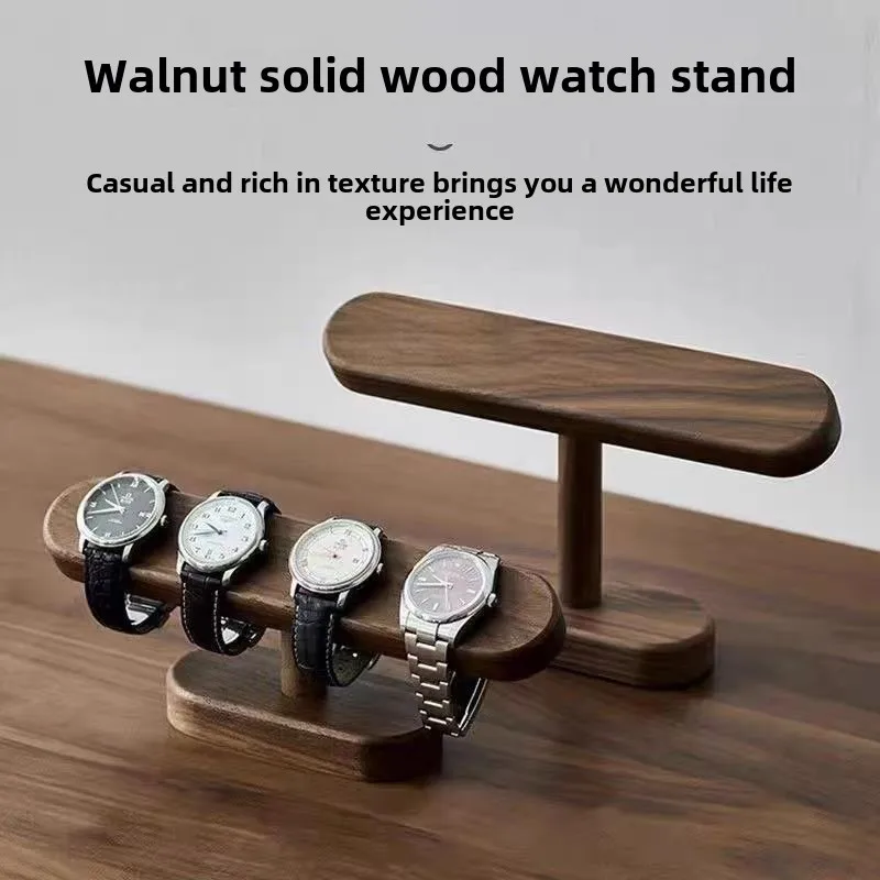 Watch Display Rack Bracelet Necklace Stand Watch Bracket Solid Wood Watch Table Creative Ornament Storage Rack