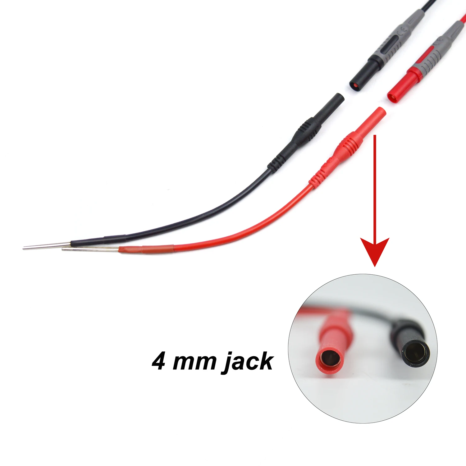 ZIBOO Electronic Specialty 616 Spoon Probe Backprobers, Silicon Flexible Spoon Probes, Back Probe Pins Automotive Compatible
