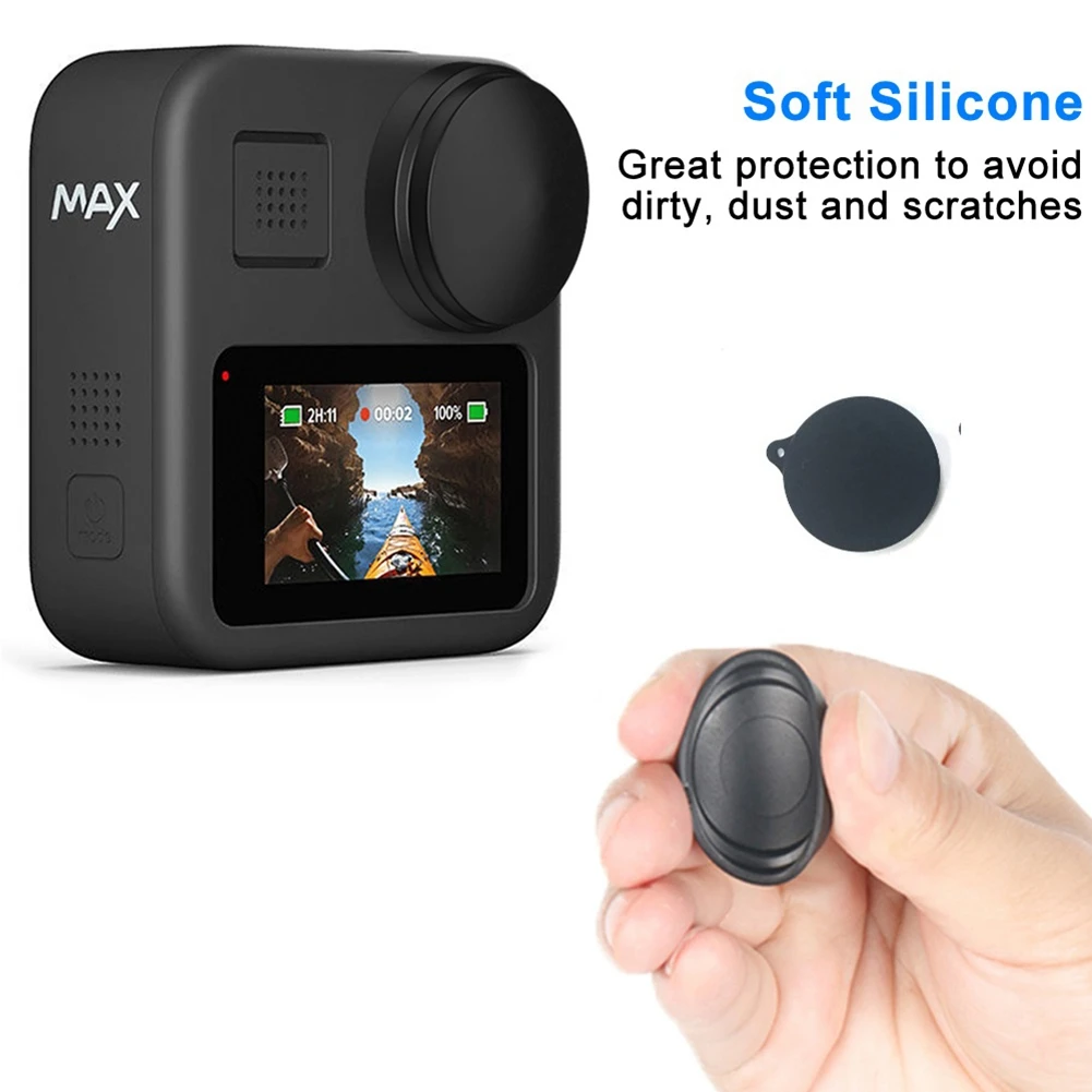 Рамка для GoPro MAX 360 Защита для экрана закаленная Защитная пленка для объектива корпус крепление для GoPro Max