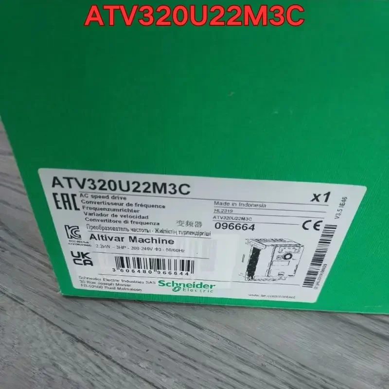 Brand-new Frequency converter ATV320U22M3C
