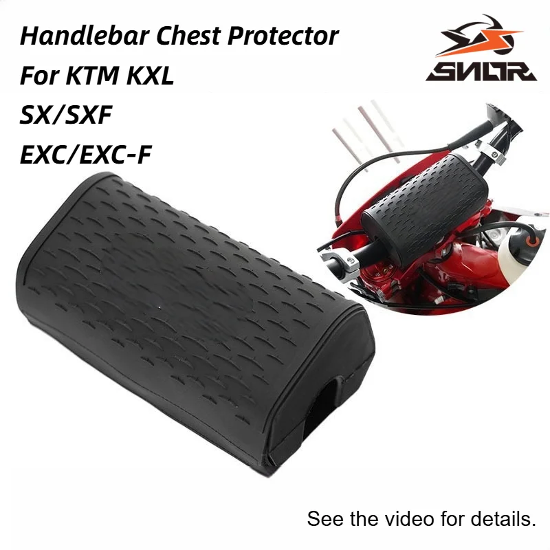 Motorcycle Dirt Pit Bike Foamed Rubber Handlebar Pad Chest Protector Pads For KTM KXL Enduro Motocross Crossbar Foam Pit Bike