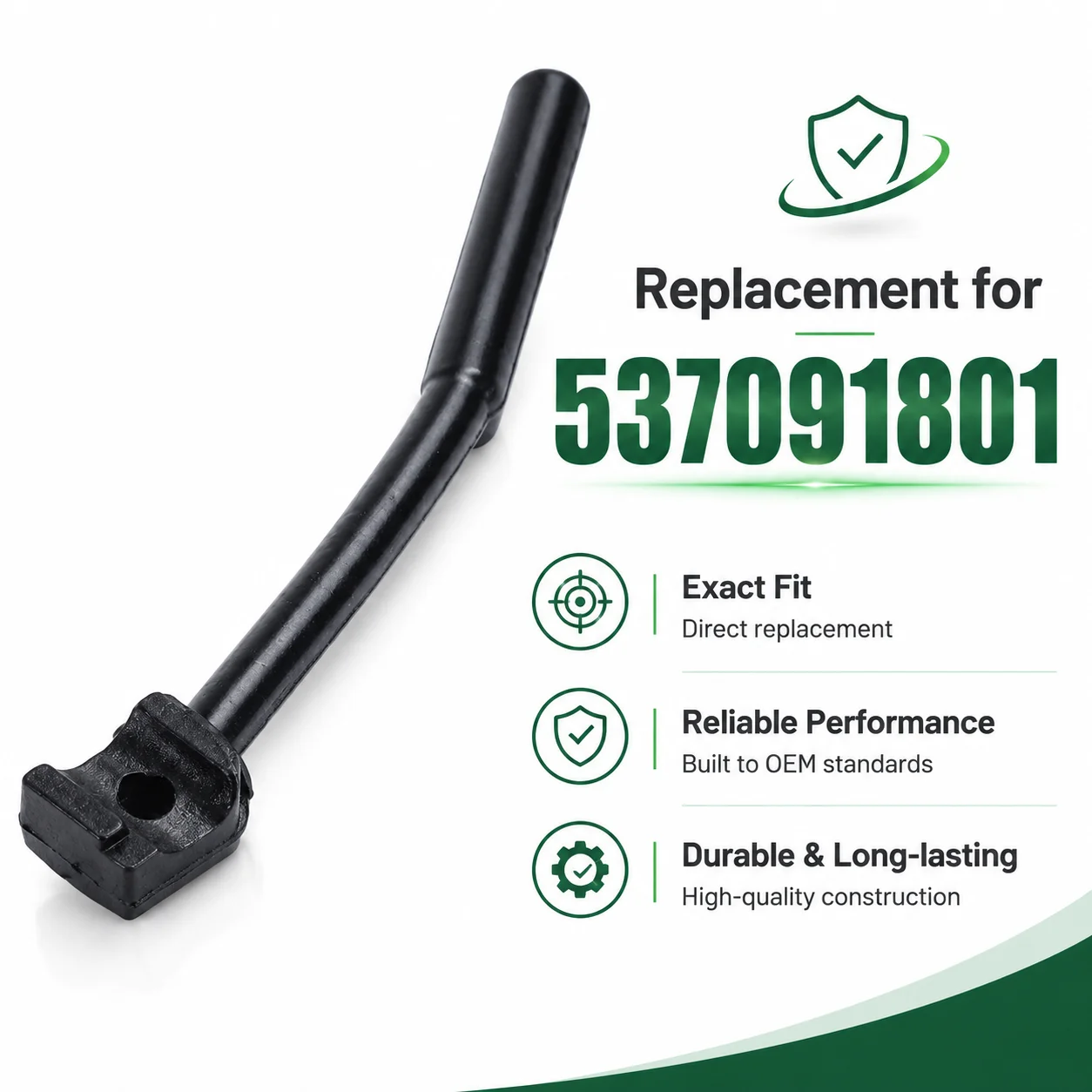 Oil Pressure Line Hose for Husqvarna 455 Rancher 455e 460 359 357XP EPA 359EPA Chainsaw Parts Replacement Oil Pipe OEM 537091801