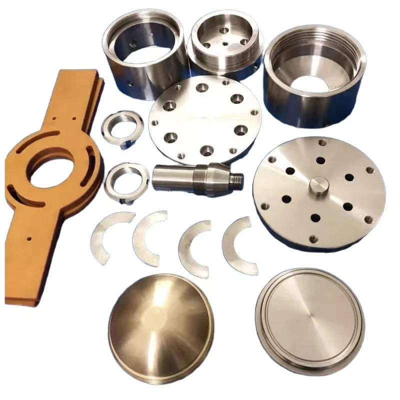 Stainless Steel / Copper / Plastic Material CNC Milling Machining Precision Metal Connection Positioning Components