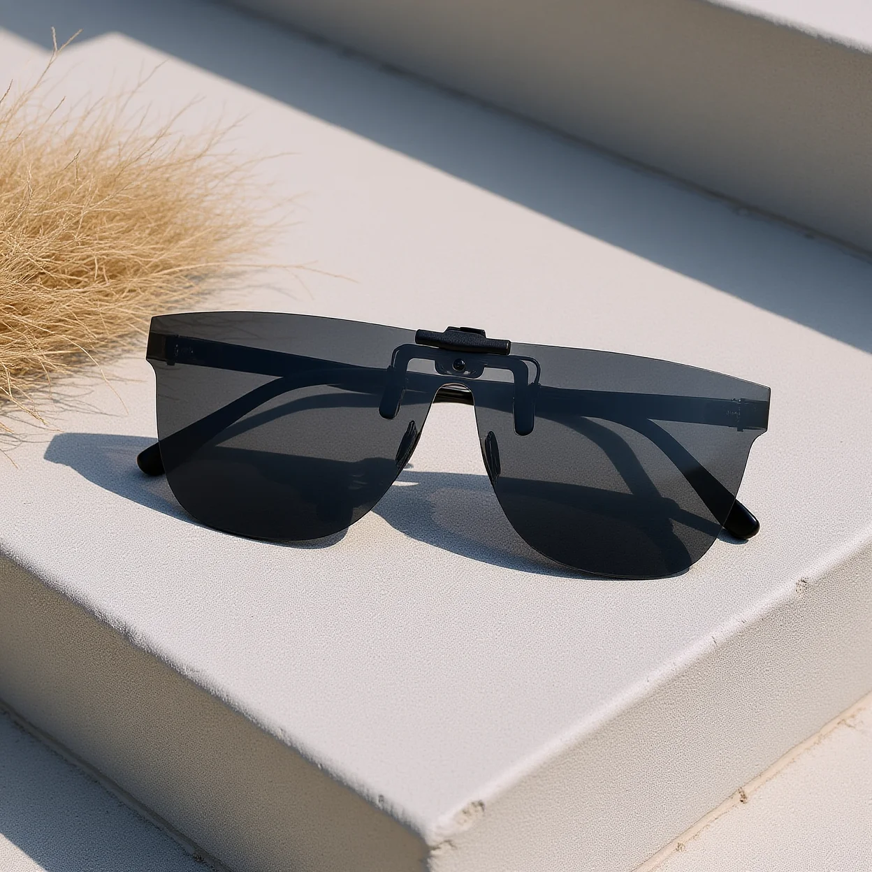 Polarized Sunglasses Clips Glasses Clip Driving Night Vision Eyeglasses UV400 Outdoor Shades High Definition Sun Glasses Clips