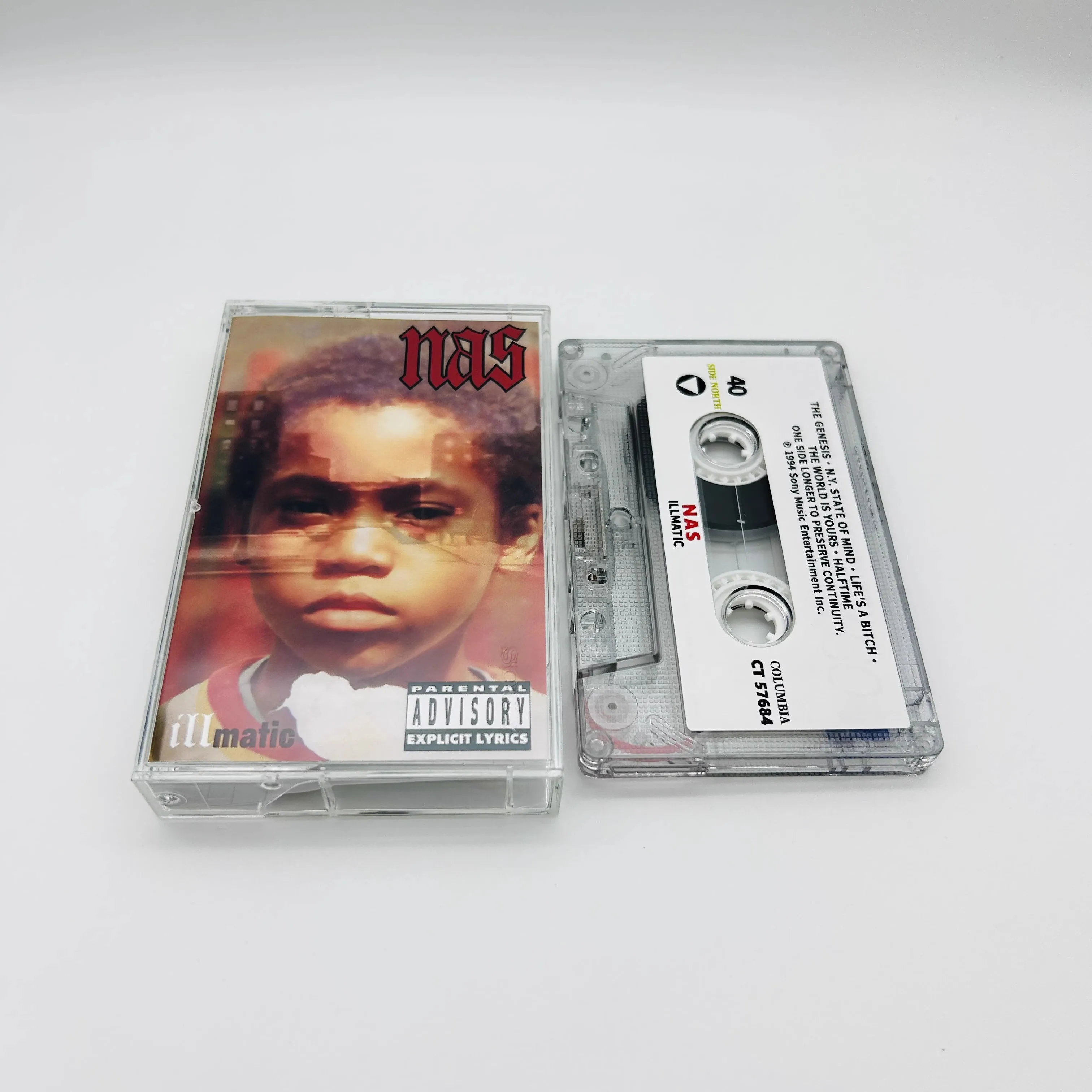 Rap Dara Jones Nas 음악 테이프 Illmatic 앨범 Life's A Bitch 카세트 코스프레 워크맨 레코더 자동차 사운드 트랙 박스 파티 음악 썸네일 2
