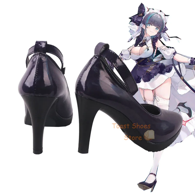 Game Azur Lane Cheshire Cosplay Schoenen Met Hoge Hakken Komisch Spel Voor Con Halloween Party Cosplay Kostuum Prop Mooie Sexy Stijl