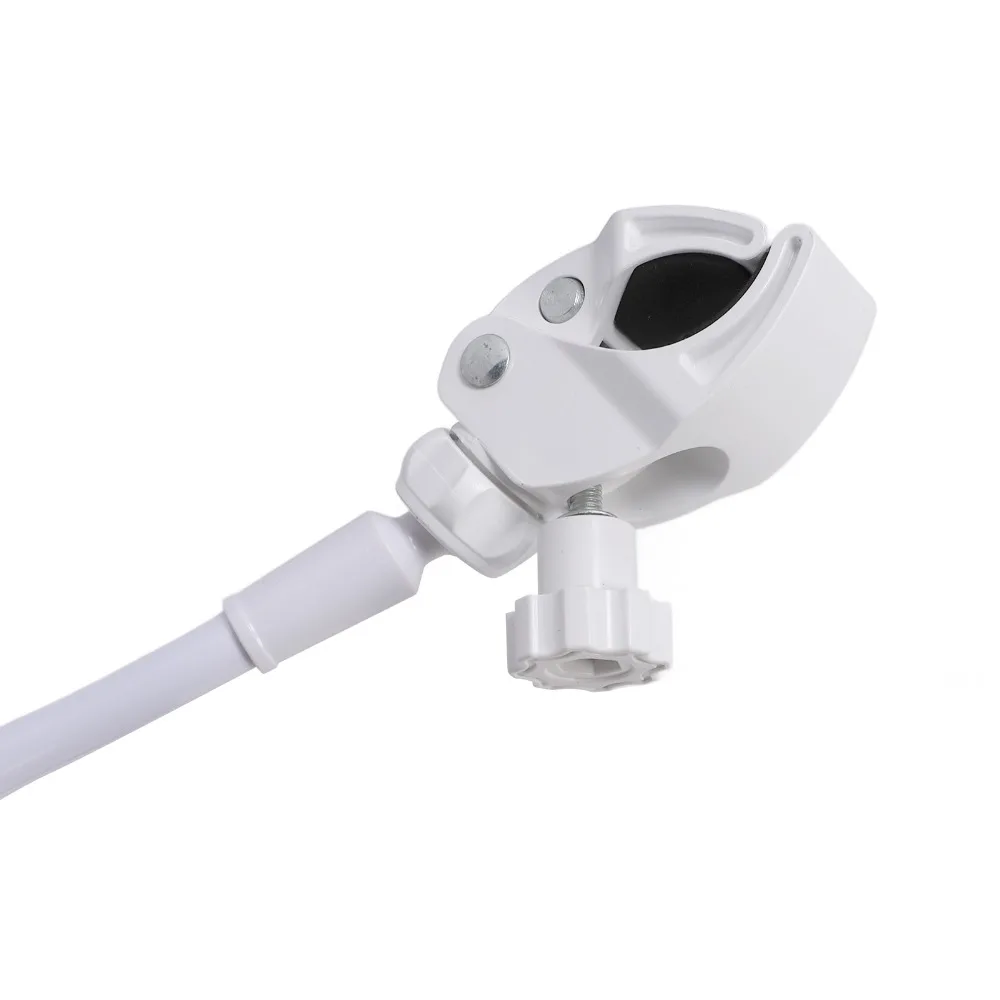 With Clamp Hair Dryer Stand Adjustable Wear Resistant Pet Dryer Holder Rotatable Mount Secure Blow Dryer Holder Hands-Free Use