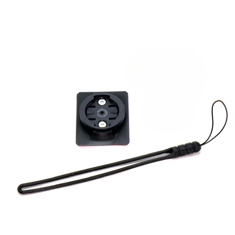 For Garmin/IGPSPORT/Blackbird GPS Bike Computer Bracket Top Tube Adhesive Mount Flexible Base 190mm Safety Lanyard Included