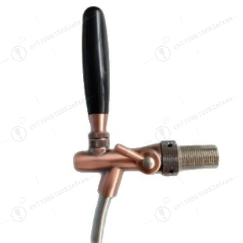 Antique Bronze Adjustable Craft Beer Faucet Flow Adjustable Beer Tap for Draft Beer Machine and Home Brewing