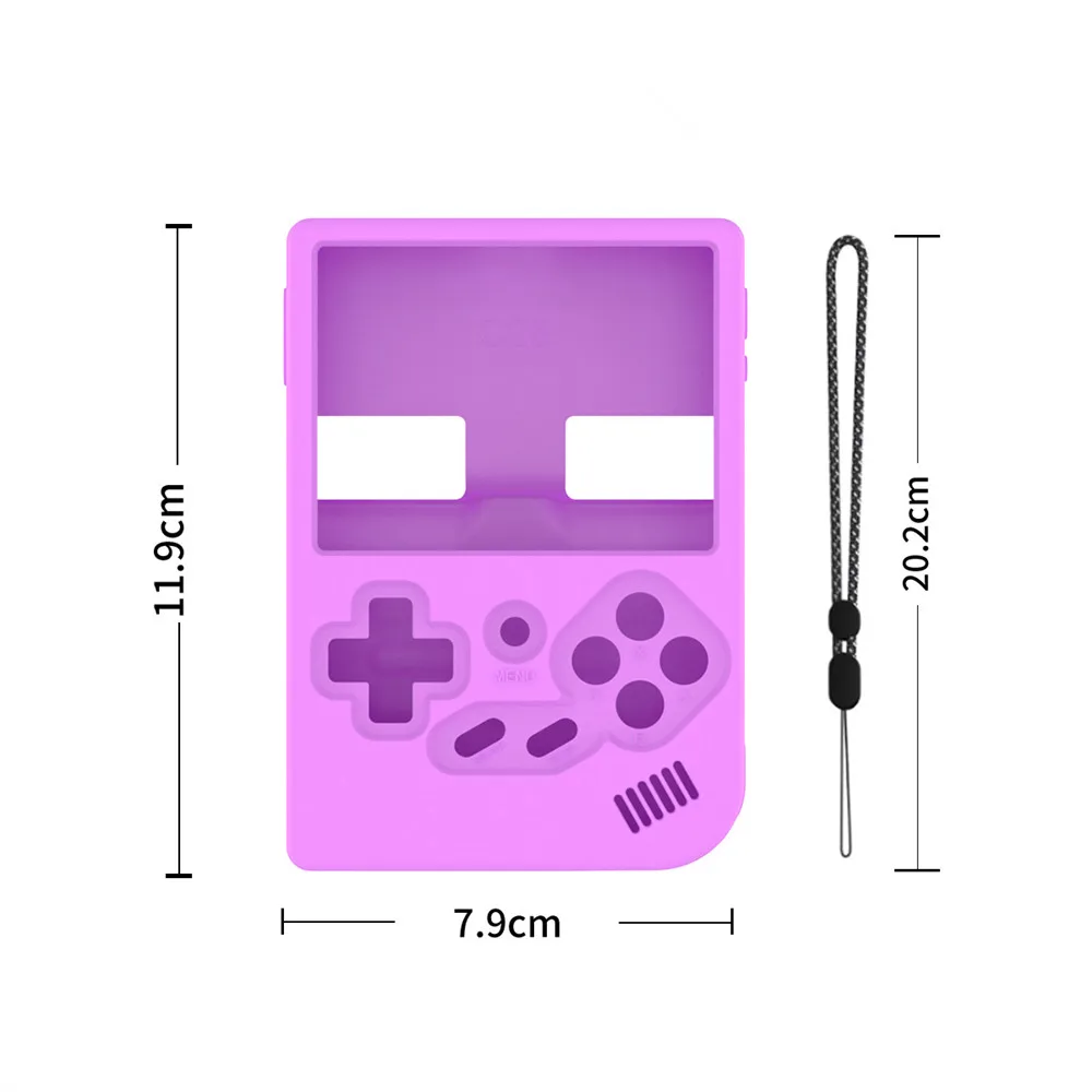 Silicone protective case for ANBERNIC RG35XX Open source handheld game console retro handheld console solid color case anti drop