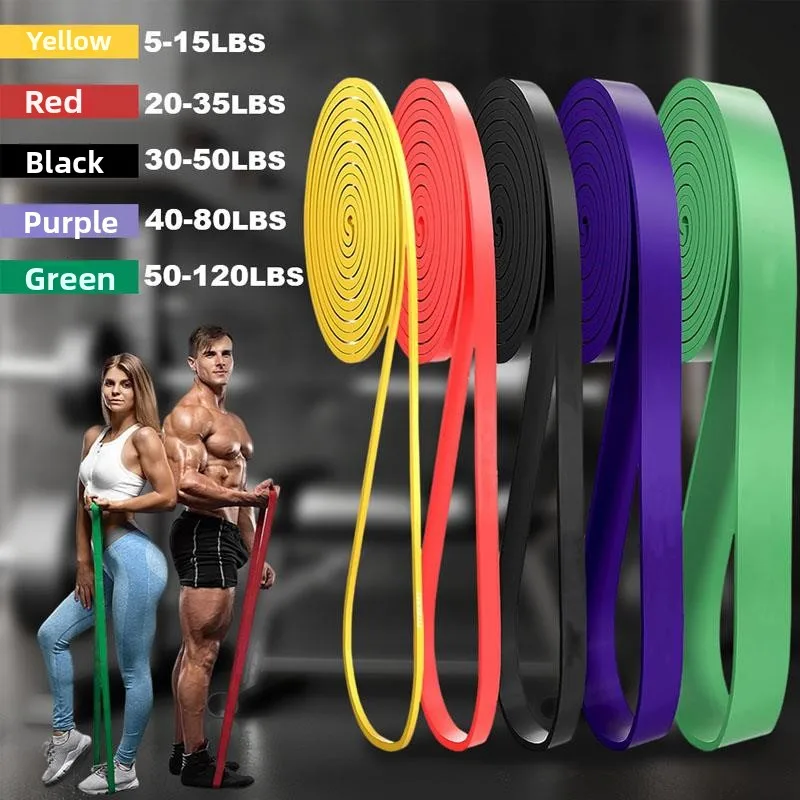 Elastic Resistance Band for Fitness And Pull-ups Men's And Women's Models Strength Training Band 5210lbs Moore Care Brand
