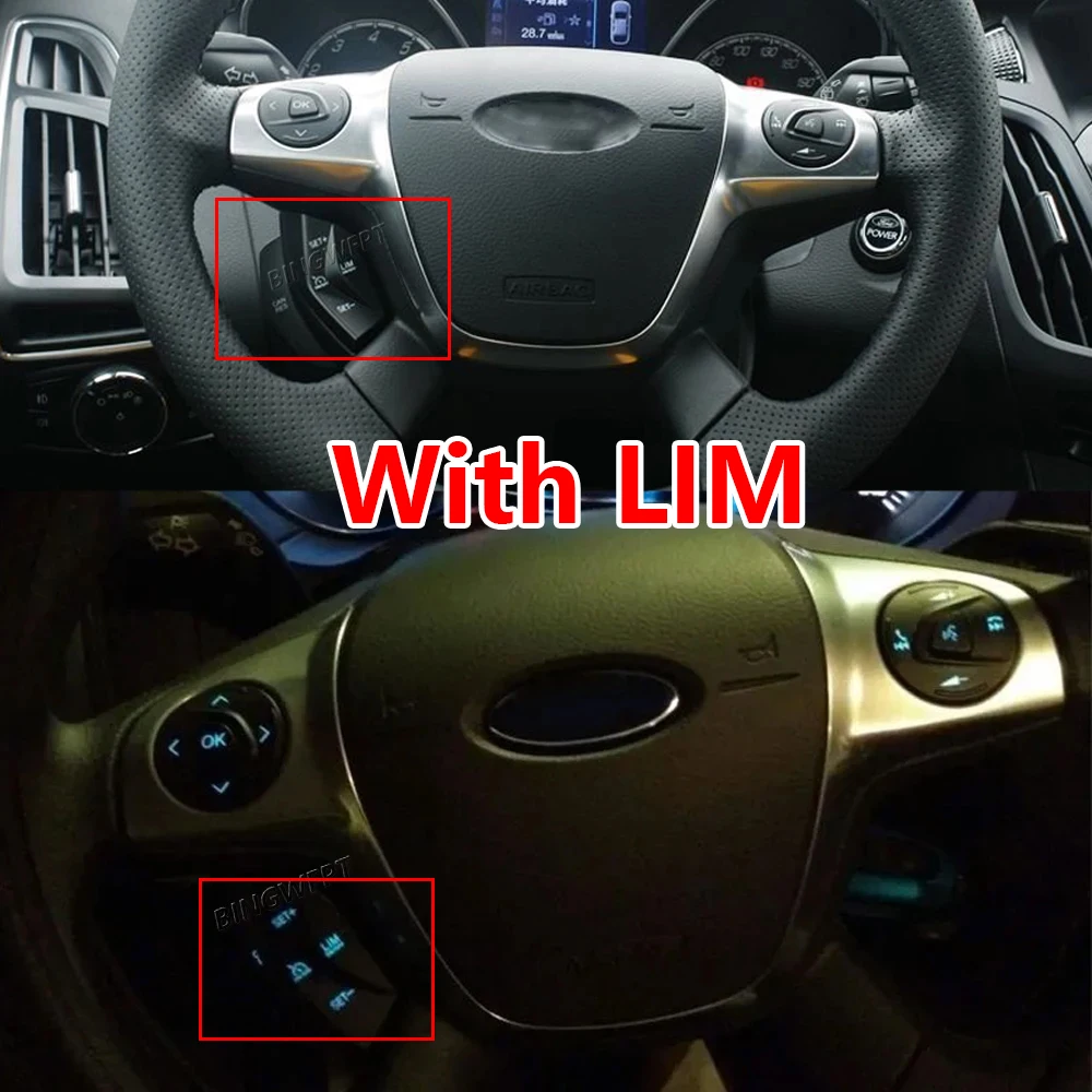 Multifunction Car Steering Wheel Button For Ford Focus 3 2012-2014 Kuga 2012-2015 Cruise Control Switch Accessories view 6